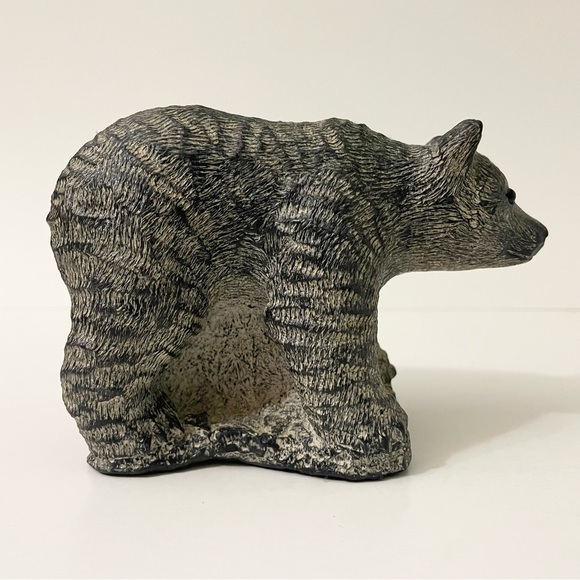 Edmund Wolf Sculpture Bear Stone Figure 4.5” Tall - Picture 5 of 16